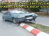 BAFRA’DA DİKKATSİZ ARAÇ KULLANIMI KAZAYA NEDEN OLDU