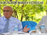 BAŞKAN YILMAZ, BAFRA’NIN SORUNLARINI MASAYA YATIRDI