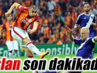 Galatasaray Anderlecht ile 1-1 berabere kaldı