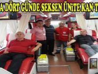 BAFRA’DA 4 GÜNDE 80 ÜNÜTE KAN TOPLANDI