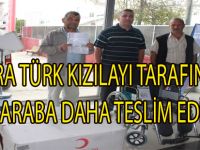 TÜRK KIZILAY’I BAFRA ŞUBESİ 70. MALUL ARABASINI DAHA TESLİM ETTİ