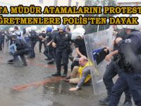 SİNOP’TA YAPILAN EYLEMDE OLAYLAR ÇIKTI