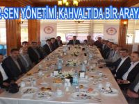 EĞİTİM BİR-SEN YÖNETİMİ KAHVALTIDA BİR ARAYA GELDİ
