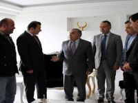 AK PARTİ TEŞKİLATINDAN KAYMAKAM VE İLÇE MÜFTÜSÜNE ZİYARET