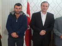 BARIŞFM EKİBİNDEN MÜFTÜ ÇİÇEK'E ZİYARET