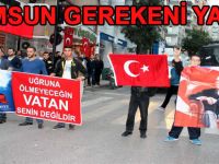 SAMSUN’DA KOBANİ GERGİNLİĞİ: 5 GÖZALTI