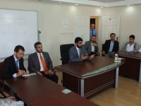 Geleceğin müftüleri Bafra Müftüsü İsmail Çiçek’i ziyaret etti