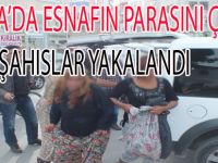 BAFRA'DA ESNAFIN PARASINI ÇALAN HIRSIZLAR YAKALANDI