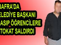 BAFRA'DA ESKİ BELEDİYE BAŞKANI OKUL BASIP ÖĞRENCİ DÖVDÜ