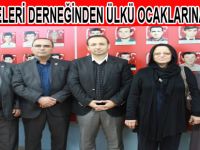 ŞEHİT AİLELERİ DERNEĞİNDEN ÜLKÜ OCAKLARINA ZİYARET