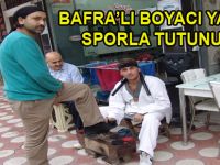 BAFRALI BOYACI YAŞAMA SPORLA TUTUNUYOR
