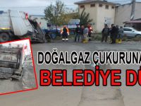 DOĞALGAZIN ÇUKURUNA BU KEZ BELEDİYE DÜŞTÜ!