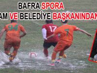 BAFRA SPORA KAYMAKAM VE BELEDİYE BAŞKANINDAN TOTEM