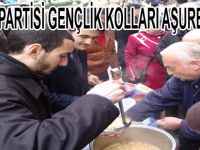BAFRA SAADET PARTİSİ GENÇLİK KOLLARI AŞURE DAĞITTI