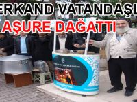 BAFRA SEMERKAND ŞUBESİ AŞURE DAĞITTI
