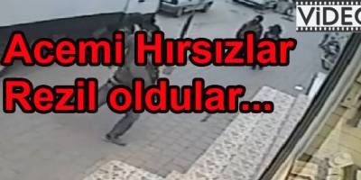 Bafra'da Acemi Hırsızlar Rezil Oldu