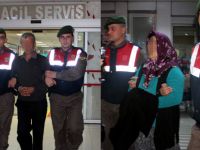 CİNAYET ŞÜPHELİLERİ SAĞLIK KONTROLÜNDEN GEÇTİ