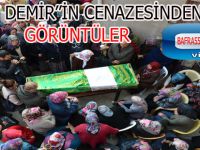 MURAT DEMİR'İN CENAZESİNDEN GÖRÜNTÜLER
