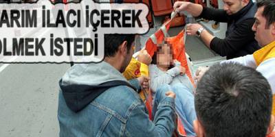 Samsun'da Genç Kız Otel Odasında Tarım İlacı İçerek İntihar Etmek İstedi