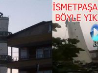 İSMETPAŞA CAMİİ BÖYLE YIKILDI