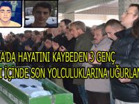 BAFRA'DA MEYDANA GELEN KAZA'DA HAYATINI KAYBEDEN GENÇLER GÖZYAŞLARI İLE SON YOLCULUĞUNA UĞURLANDI