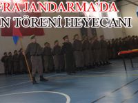 BAFRA JANDARMADA YEMİN TÖRENİ HEYECANI