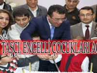BAŞKAN TAŞÇI, ENGELLİ ÇOCUKLARI AĞIRLADI