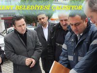 YAKAKENT BELEDİYESİ ÇALIŞIYOR