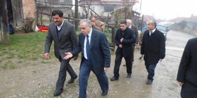 KAYMAKAM ARSLAN, SORUNLARI YERİNDE İNCELEDİ