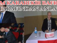 KAZIM KARABEKİR BAFRA'DA KIZI TARAFINDAN ANLATILDI