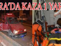 BAFRA'DA KAZA 1 YARALI