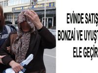 SATIŞA HAZIR UYUŞTURUCUYLA YAKALANAN KADIN GÖZALTINA ALINDI