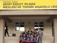ŞEHİT ERKUT YILMAZ ANADOLU LİSESİNE İŞ ADAMLARINDAN DESTEK