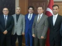 SÜRÜCÜ KURSLARINDAN MİLLİ EĞİTİM MÜDÜRÜNE ZİYARET