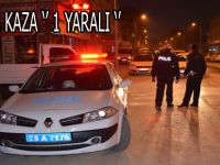 BAFRA'DA KAZA ''1 YARALI''