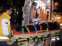 OTOMOBİL YAYAYA ÇARPTI: 1 YARALI