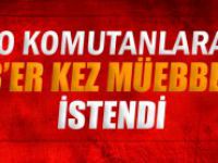 O komutanlara 8’er kez müebbet istendi