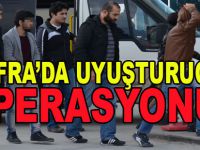 BAFRA'DA UYUŞTURUCU OPERASYONU