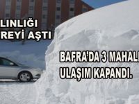 KAR GEÇİT VERMİYOR