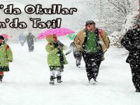 BAFRA'DA OKULLAR 2 GUN TATİL