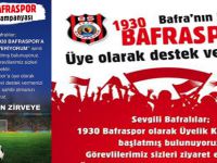 1930 BAFRASPOR ÜYELİK KAMPANYASI İLE HALKA AÇILIYOR