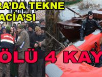 BAFRA'DA KAYIK FACİASI 3 ÖLÜ 4 KAYIP