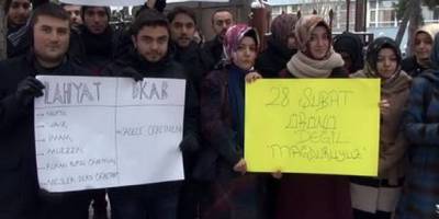 BAŞKENT’TE DİN ÖĞRETMENLERİNDEN "HAK" EYLEMİ