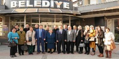 SAMSUN MİLLETVEKİLİ Prof Dr.TÜLAY BAKIR BAŞKAN ŞAHİN'İ ZİYARET ETTİ