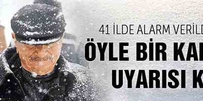 Öyle bir kar ki 41 ili vurdu son hava durumu