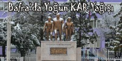 Bafra Beyaz'a Büründü