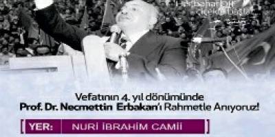ERBAKAN HOCA  AGD TARAFINDAN DUALARLA ANILACAK