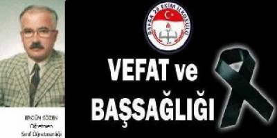 29 EKİM İLKÖĞRETİMİN ACI KAYBI