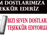 DOSTLARIMIZDAN ÖZÜR DİLİYORUZ