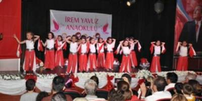 İREM YAVUZ ANAOKULU MEZUNLARINI COŞKUYLA UĞURLADI